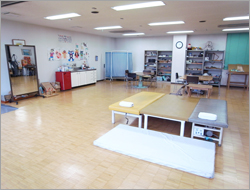 無人の1階作業療法室