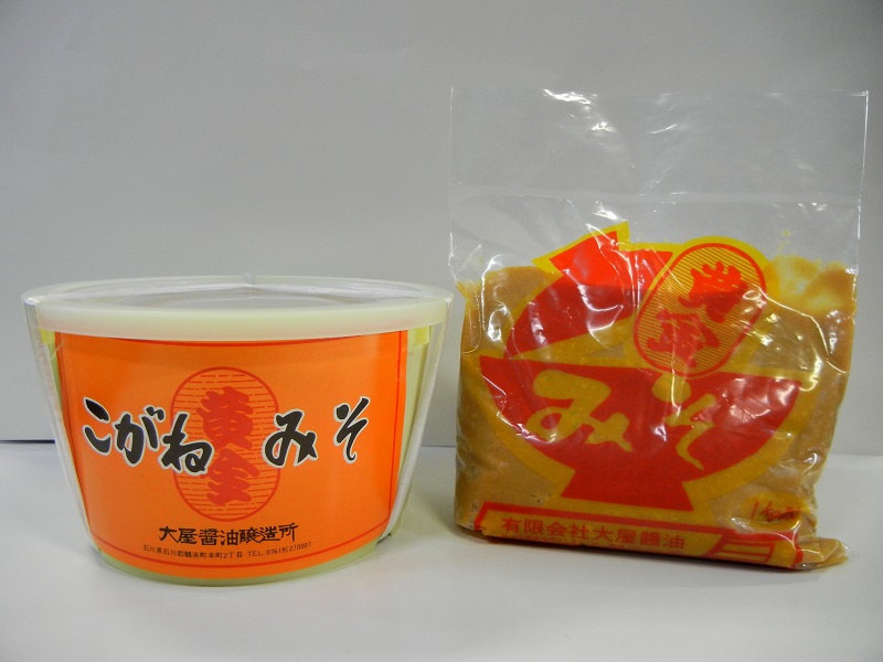 公式製品紹介に掲載された大屋醤油の味噌製品