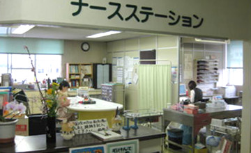 公式施設紹介に掲載されたナースステーション