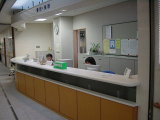 神経科浜松病院の受付