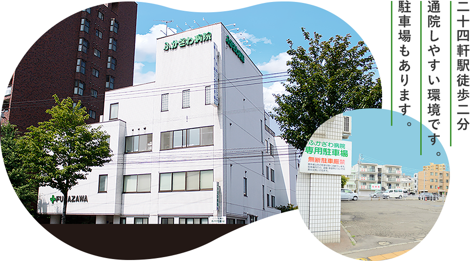 駅近アクセスを示す代表画像。