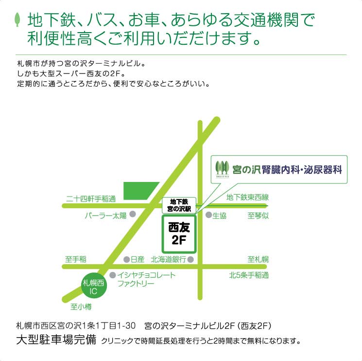 宮の沢腎臓内科泌尿器科 の写真