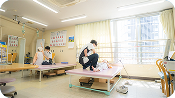 リハビリテーションの様子