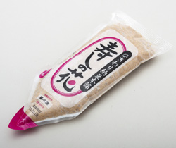 公式商品紹介に掲載される国産大豆100%使用の業務用ひきわりチューブ納豆