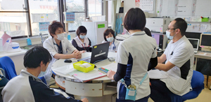回復期リハビリテーションのスタッフミーティング