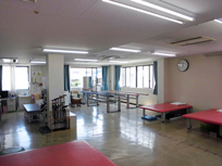 山本病院のリハビリテーション室