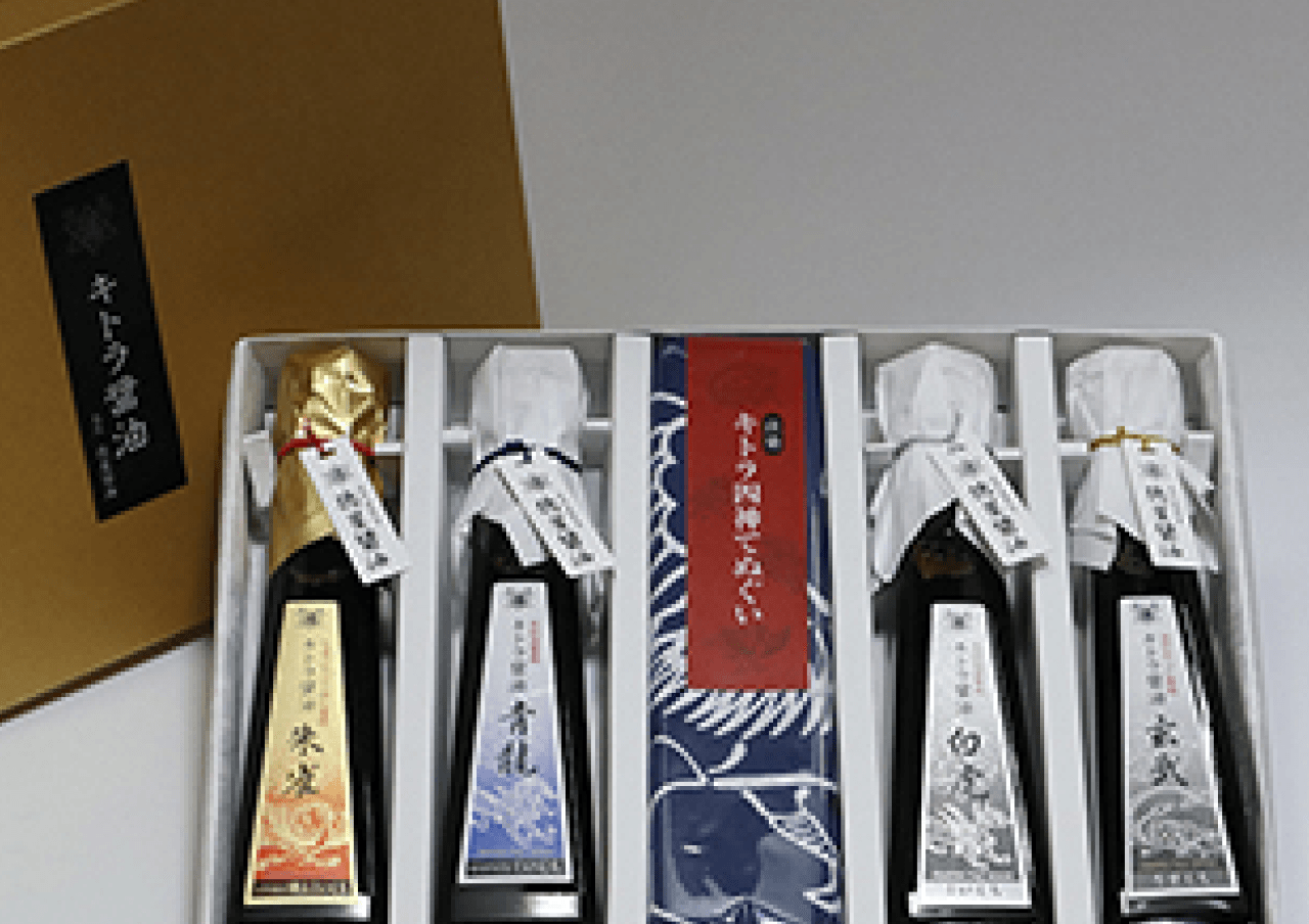 公式ギフトページに掲載されたキトラ醤油セット