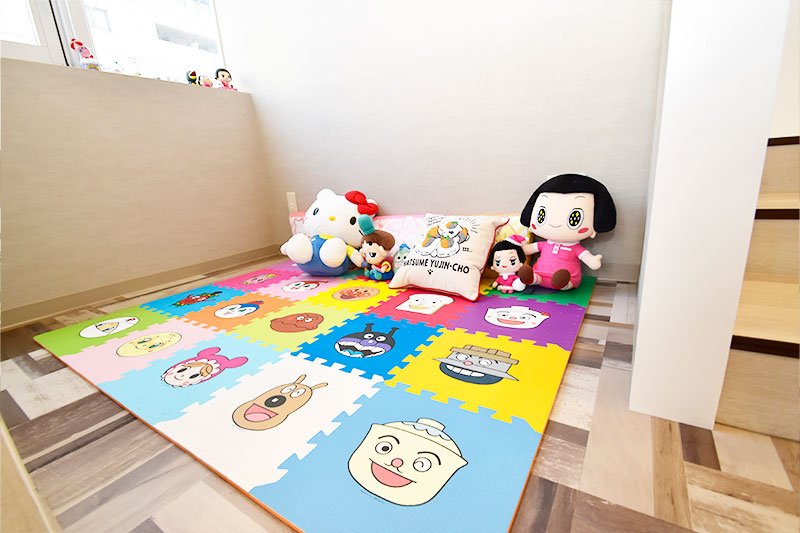 公式コンセプト掲載のキッズスペース