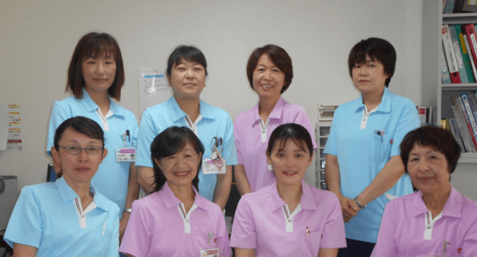 公式トップの併設訪問看護ステーションを示す写真