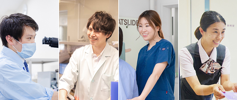 順天堂医院で働く医師、看護師、医療サービススタッフ