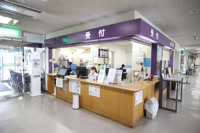 公式病院概要に掲載された病院受付