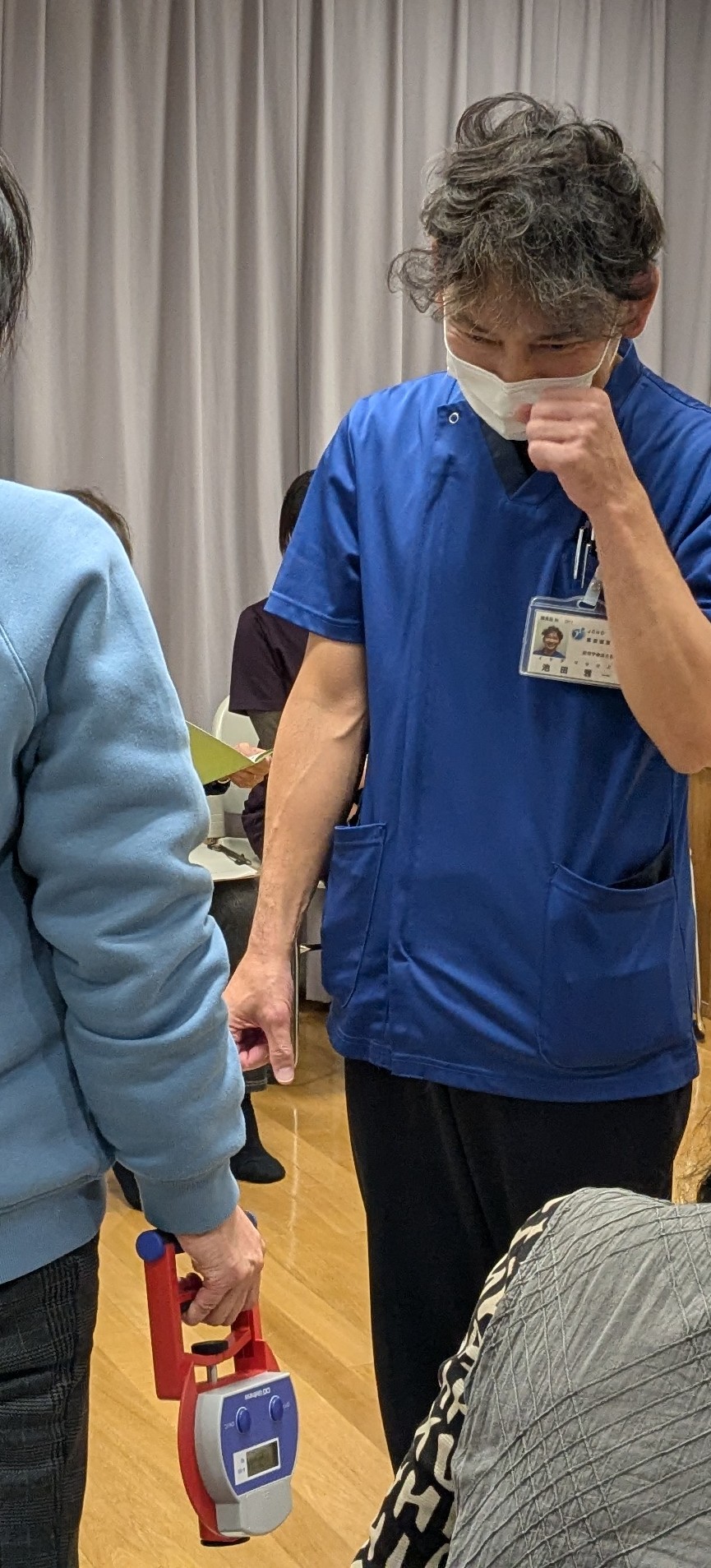 地域の健康おはなし会での理学療法士による活動