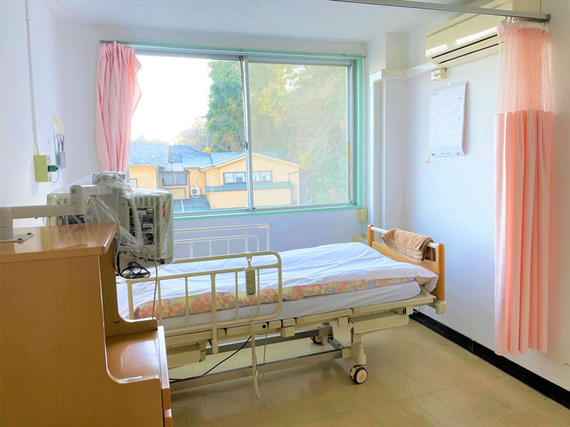 公式入院案内に掲載された個室