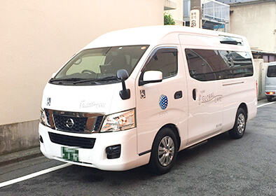 送迎車の写真