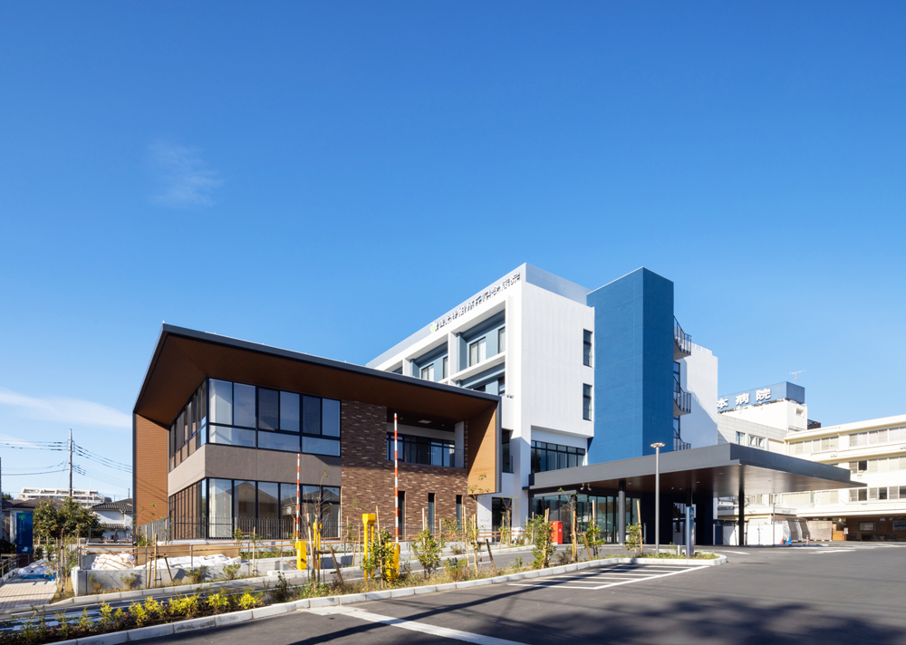きよせ旭が丘記念病院の建物外観