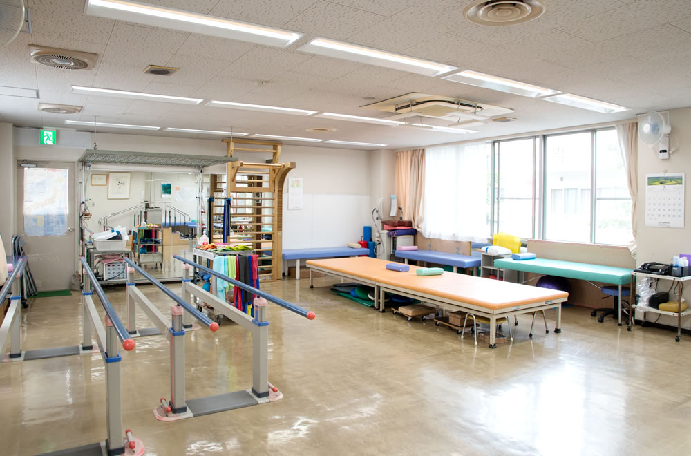 駒沢病院のリハビリ室