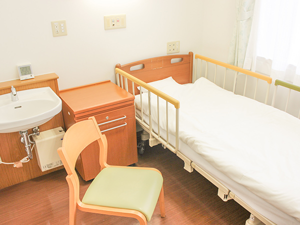 公式入院案内に掲載された個室
