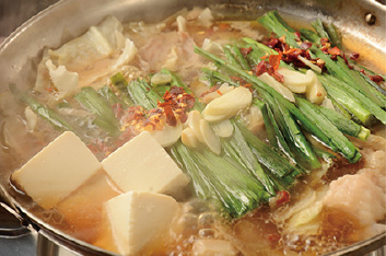 公式レシピに掲載された豚肉と豆腐の鍋