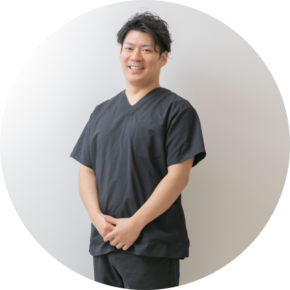 公式スタッフ紹介掲載の院長ポートレート