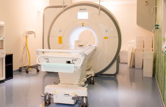 公式病院紹介に掲載されるMRI検査室