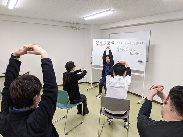 公式の精神科作業療法ページに掲載された運動プログラム