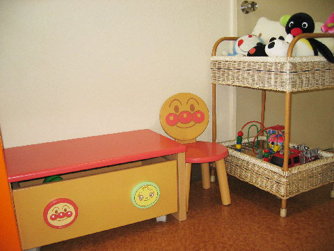 お子様連れでも安心してご来院ください。