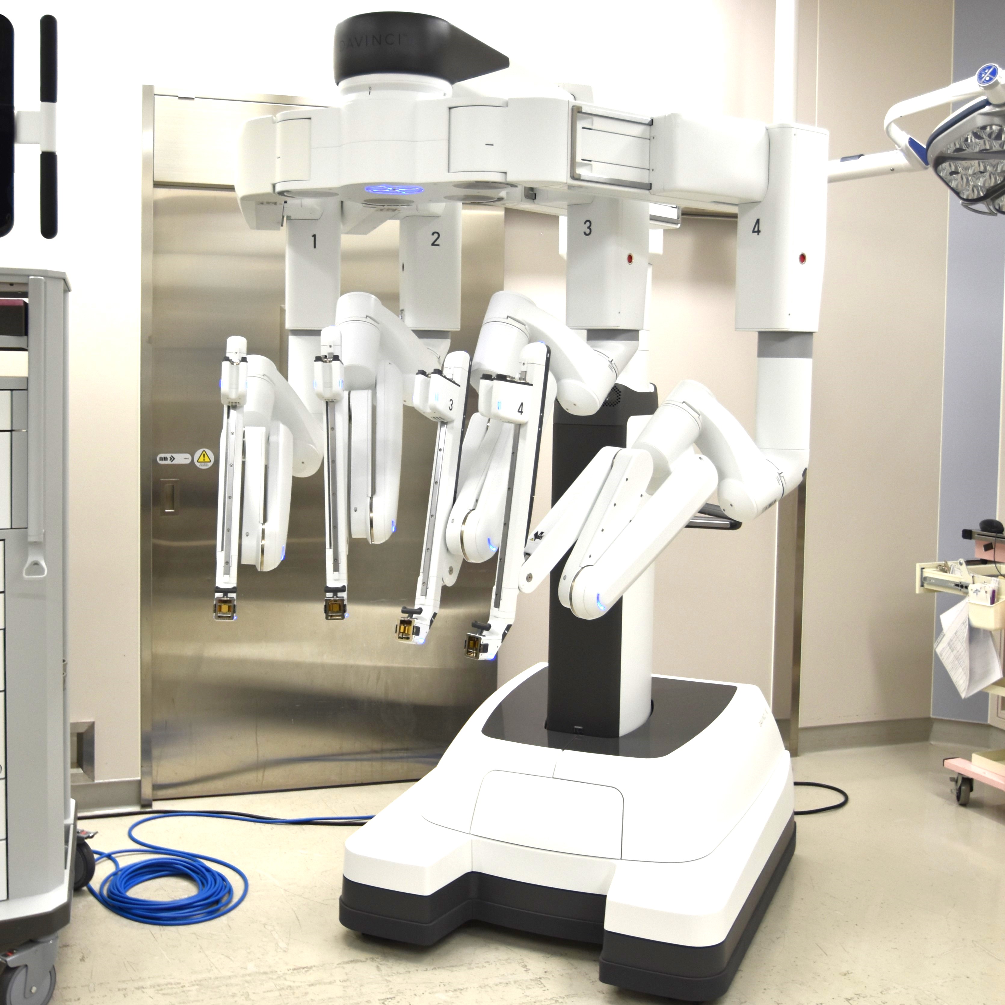 大森赤十字病院が公式に紹介する手術支援ロボット