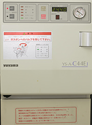 公式の器具消毒・滅菌ページに掲載されるEOG滅菌設備