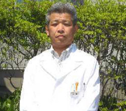 院長あいさつページに掲載された副院長メッセージ画像。