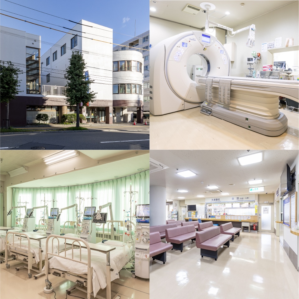 病院機能を示す公式画像。