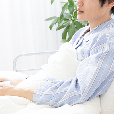 公式入院案内ページの入院画像。