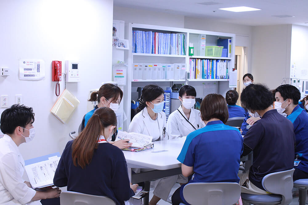 多職種で行う在宅復帰支援カンファレンス