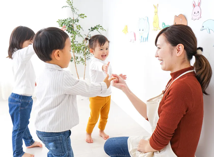 保育士在籍、お子さん連れでも安心の歯医者です