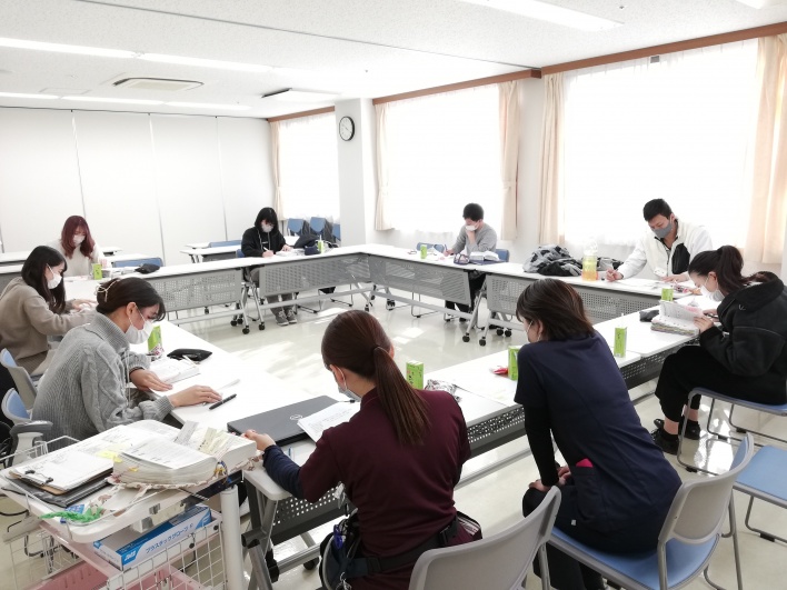 看護学生の国試対策学習会