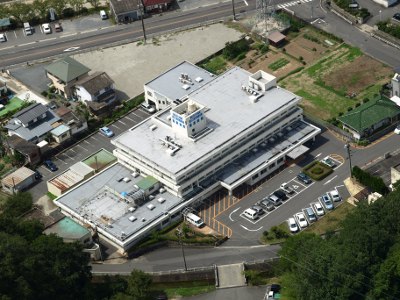 福渡病院建物と周辺