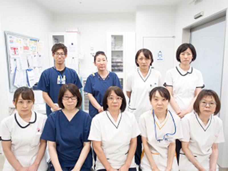 公式看護部ページ掲載の外来スタッフ