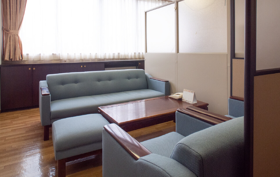 相談室の館内画像。