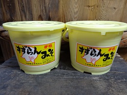 公式商品紹介に掲載されたすずらんみそ5kgポリ樽