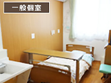 人物のいない一般個室