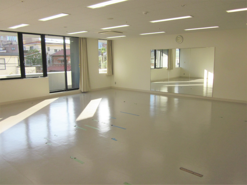 公式デイケア室ページに掲載されたフィットネスルーム