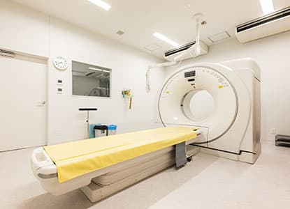 64列CTなど検査設備の文脈画像。