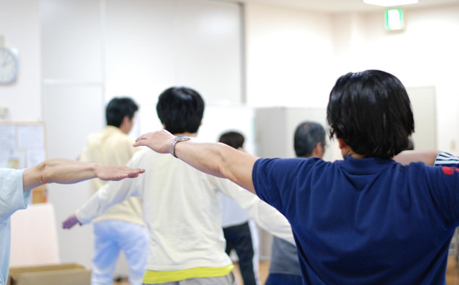 室内で体を動かすプログラム