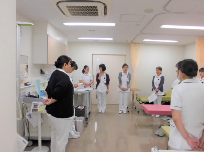 外来看護の様子