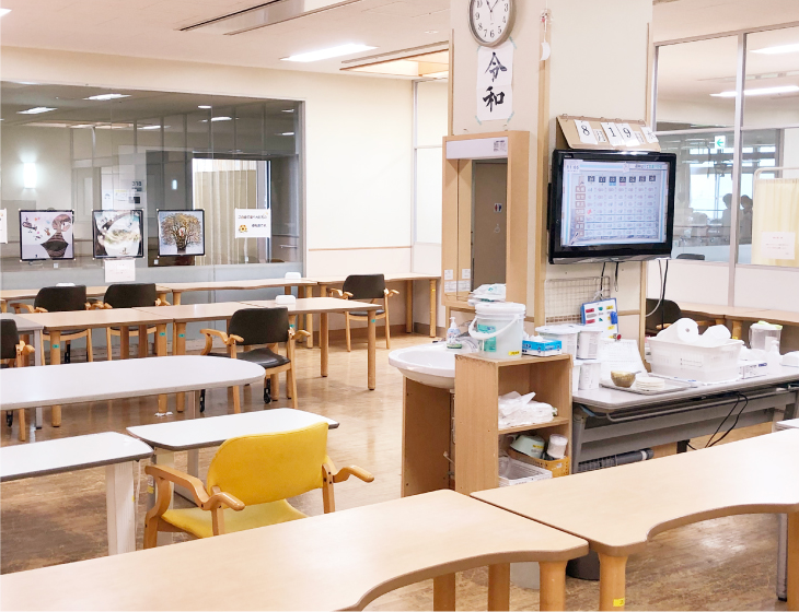 訓練室・食堂