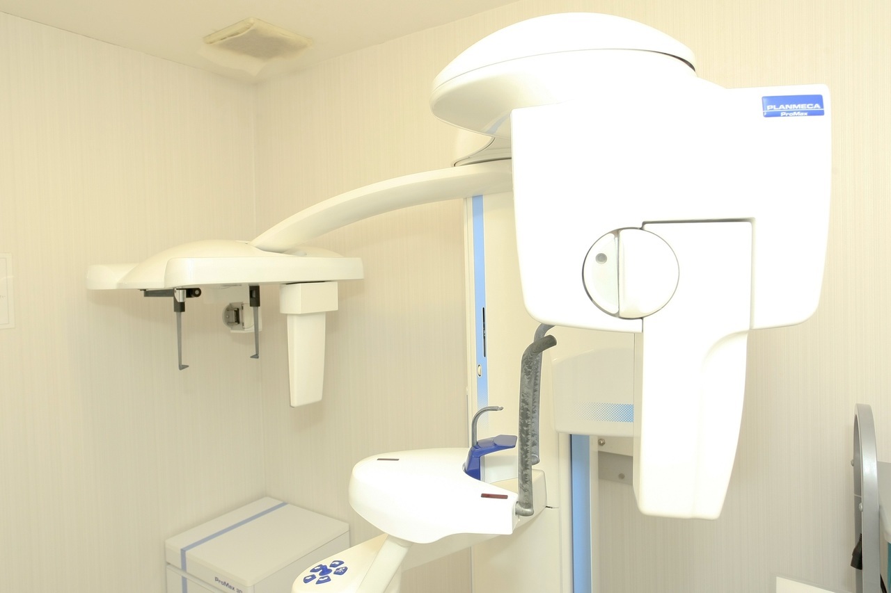 公式医院紹介に掲載された診断に用いる歯科用CT