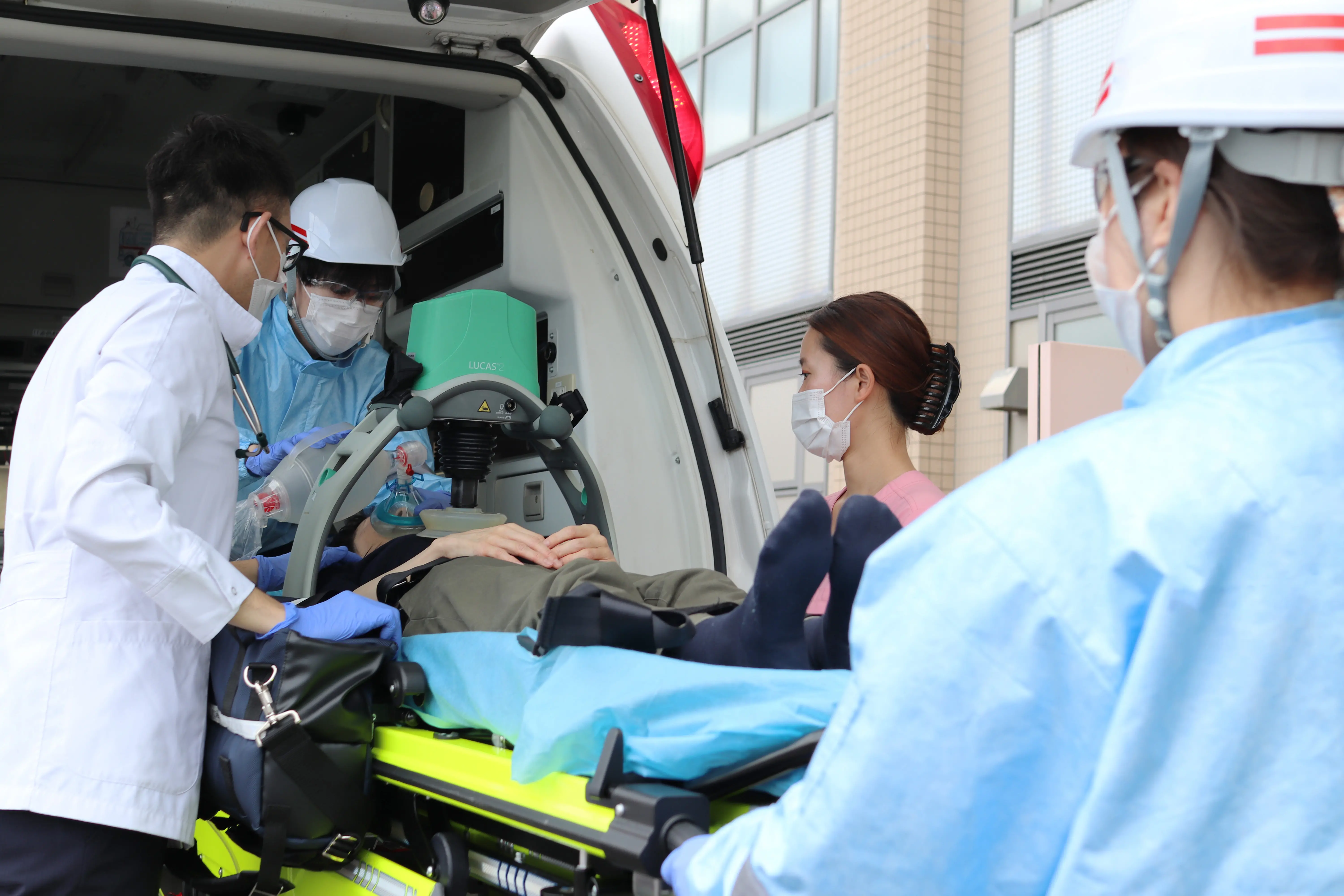 救急医療・災害医療をささえるイメージ写真