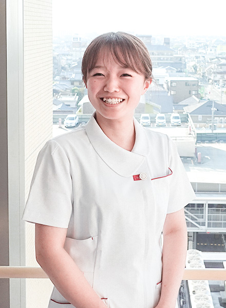公式採用ページに掲載された7階病棟の看護職員