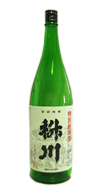 公式商品一覧に掲載された桝川の純米酒