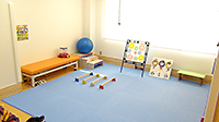 理学療法を行う部屋