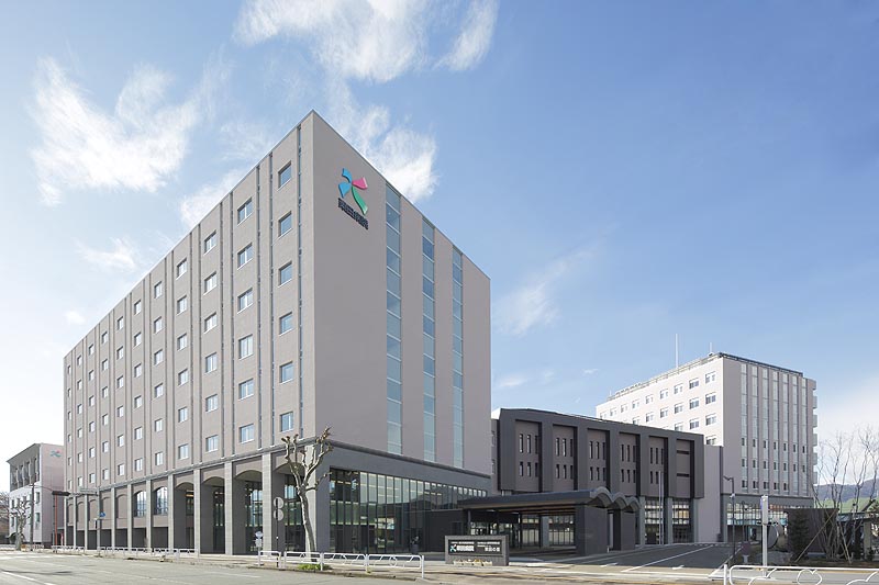 栗田病院の建物外観